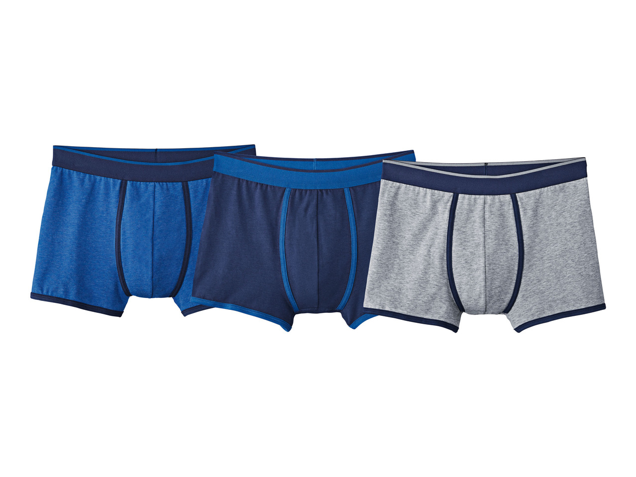 Men's Boxer Briefs, 3 pieces