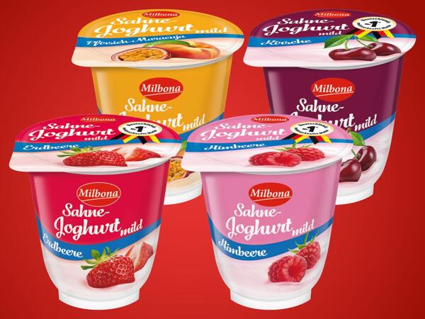 Frischer Sahnejoghurt