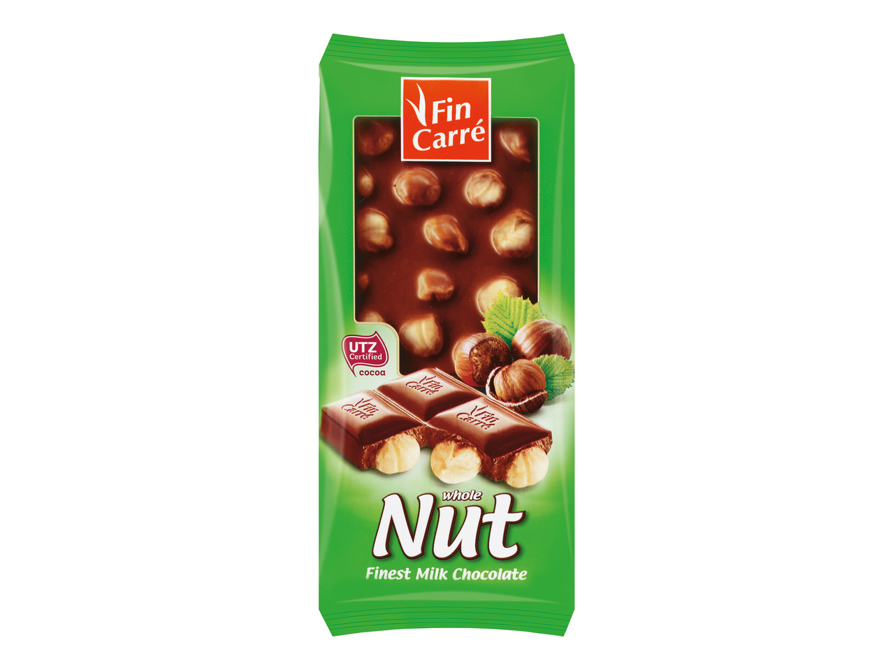 MLÉČNÁ ČOKOLÁDA S LÍSKOVÝMI OŘECHY
