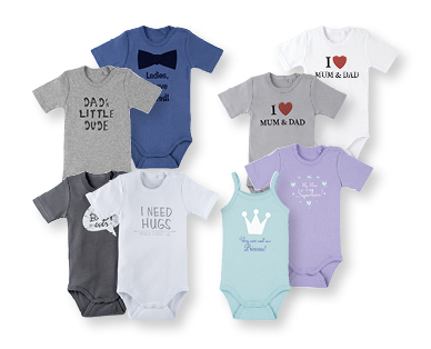 Bodys pour bébés à messages IMPIDIMPI