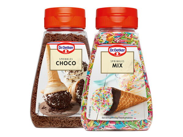 Dr Oetker glasströssel