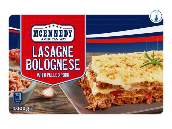 Mcennedy Pulled Pork Lasagne