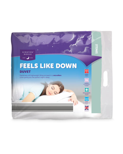 Feels Like Down Single Duvet