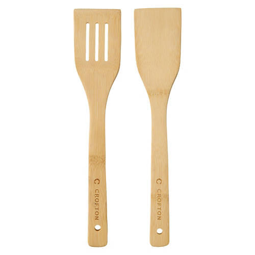 2 Piece Bamboo Kitchen Utensils - Turner