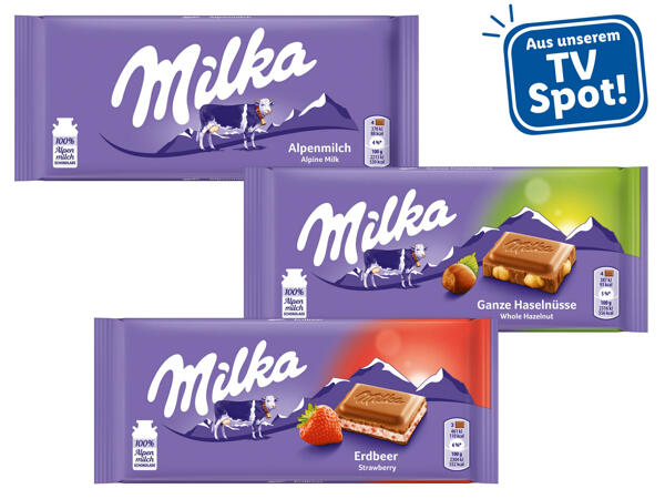 MILKA Schokolade