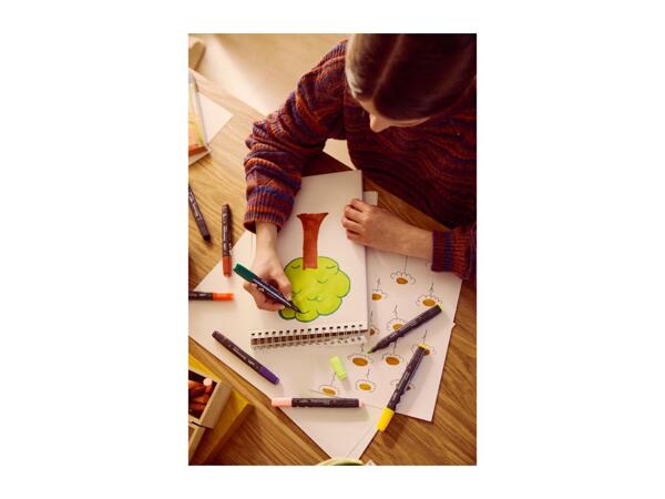 Vibrant Sketch Marker Set - 12 Pieces