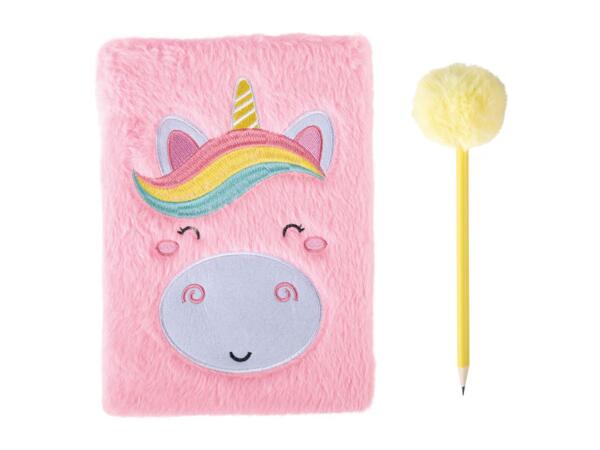 Crelando Notebook with Fluffy Cover