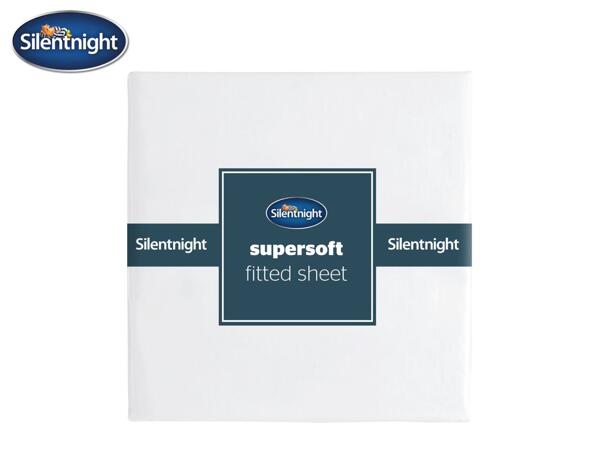Silentnight Supersoft Fitted Sheet - Double