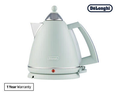 De'Longhi Argento Flora 1.7L Kettle - Peony Rose or Peppermint Green