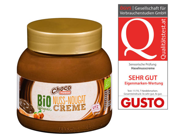 CHOCO NUSSA Bio-Nuss-Nougatcreme