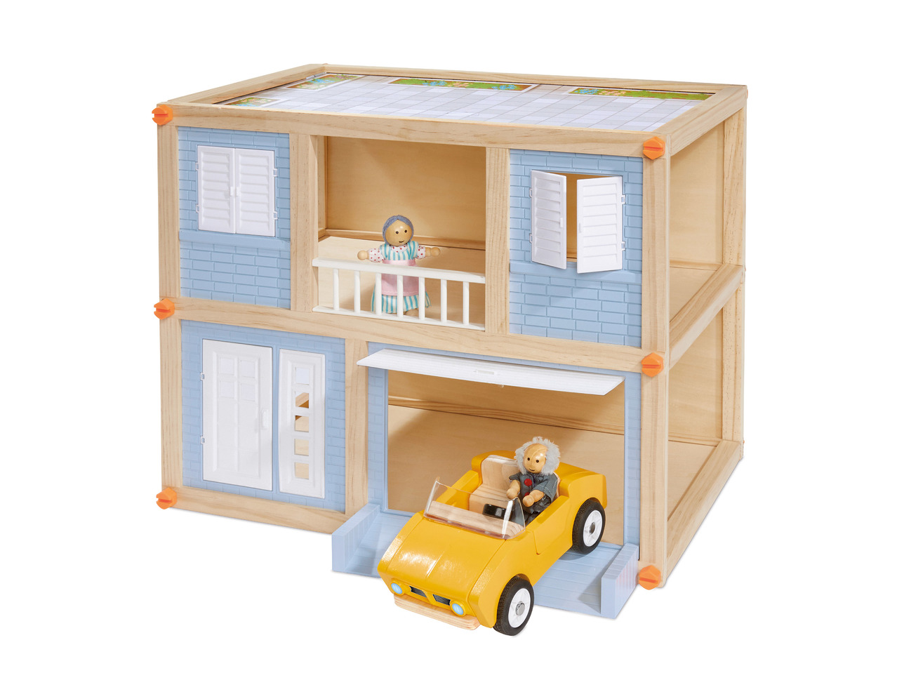 Playtive Junior Wooden Doll's House1