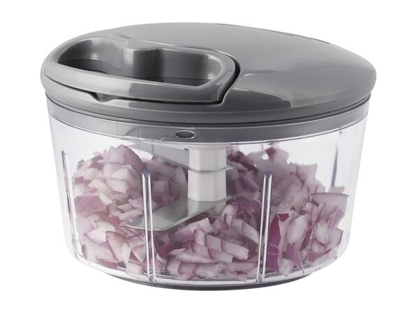 Silvercrest Grey Manual Mini Chopper