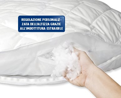 Cuscino con imbottitura Duofill(R) MY NIGHT STYLE