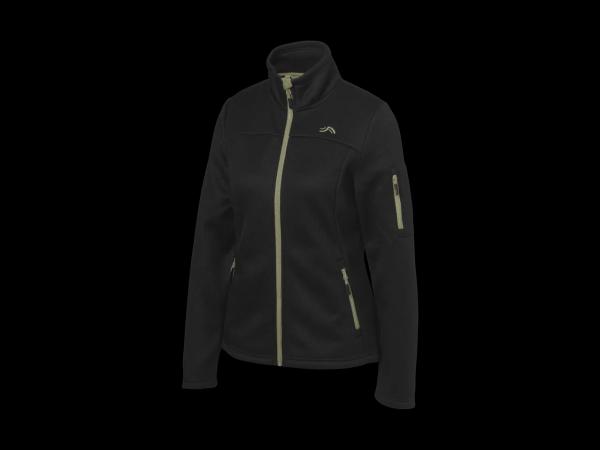 Damen/Herren Strickfleecejacke