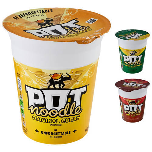 Curry Flavoured Pot Noodle 90g