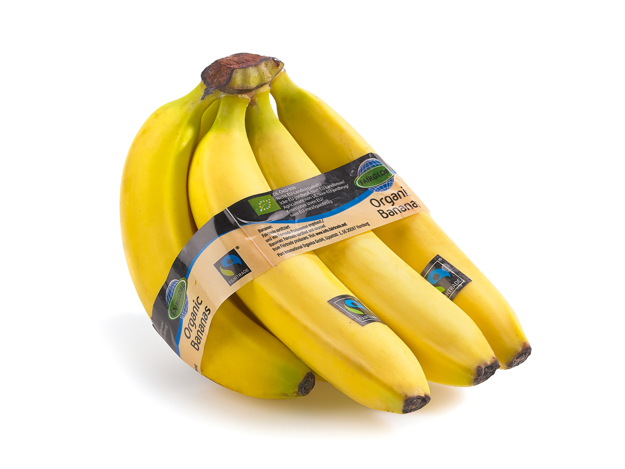 Fairtrade biobananen
