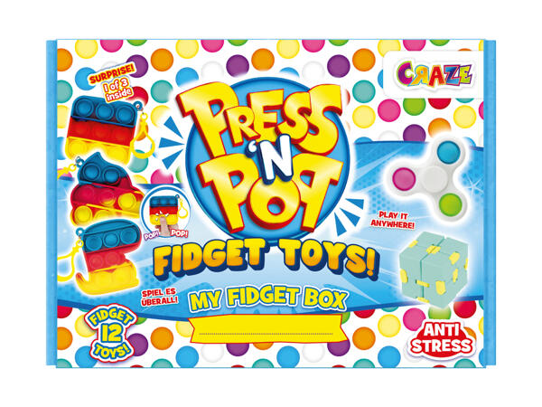 CRAZE(R) Press 'N Pop Fidget boks