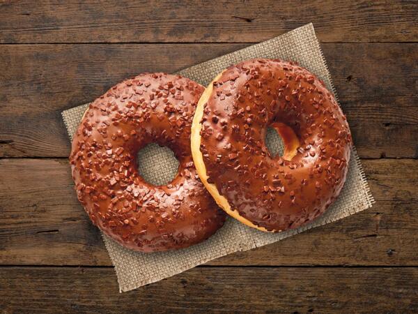 Donut au chocolat