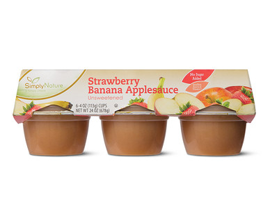 SimplyNature Applesauce Cups