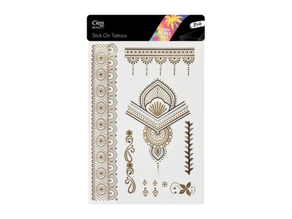 Cien Beauty Stick-On Tattoos