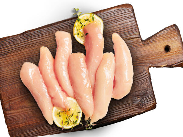 Frische Hendl-Innenfilets natur