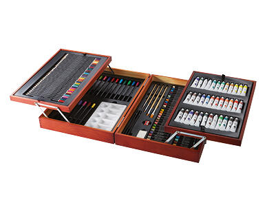 Wooden Art Box Set 151pc