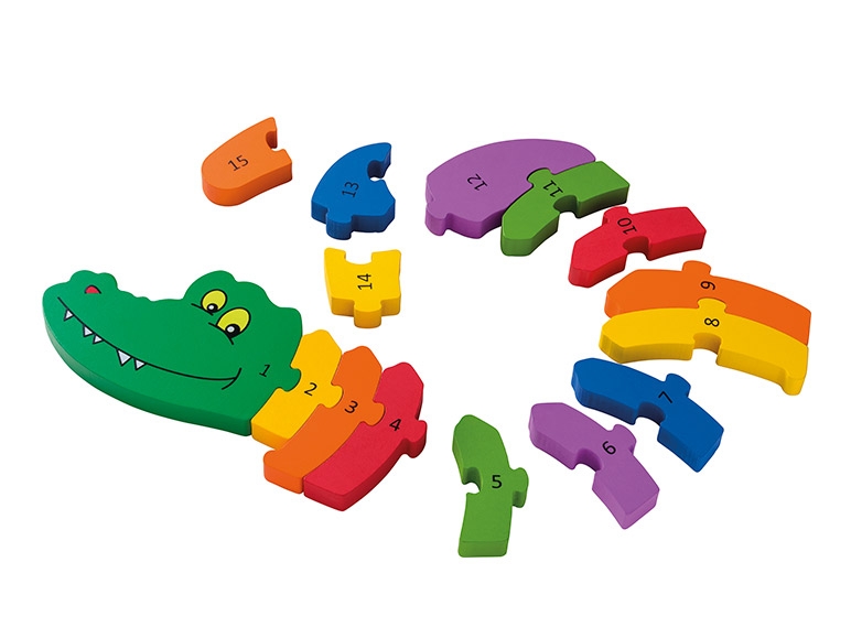 PLAYTIVE JUNIOR Kids' Wooden Puzzle - Lidl - Great Britain - Specials ...