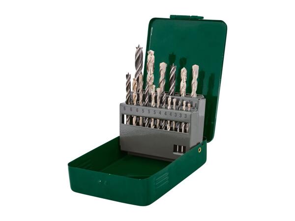 Parkside Drill Bit Set - 18 Piece Set