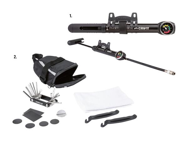 Set d'outils pour vélo/mini pompe à air