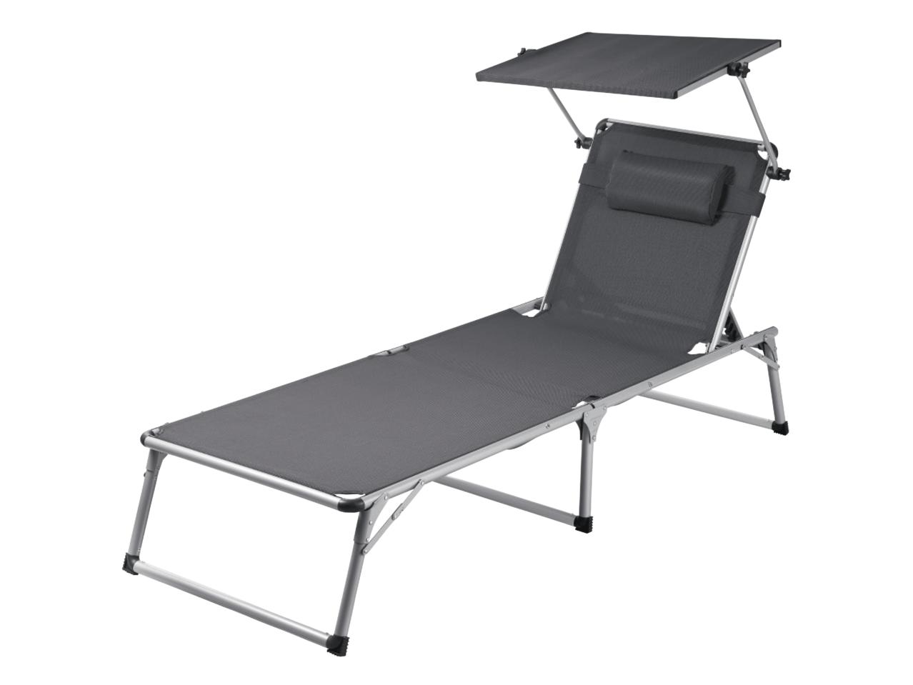 FLORABEST Aluminium Sun Lounger