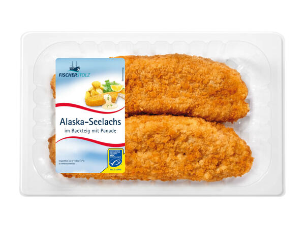 FISCHERSTOLZ Alaska-Seelachs im Backteig