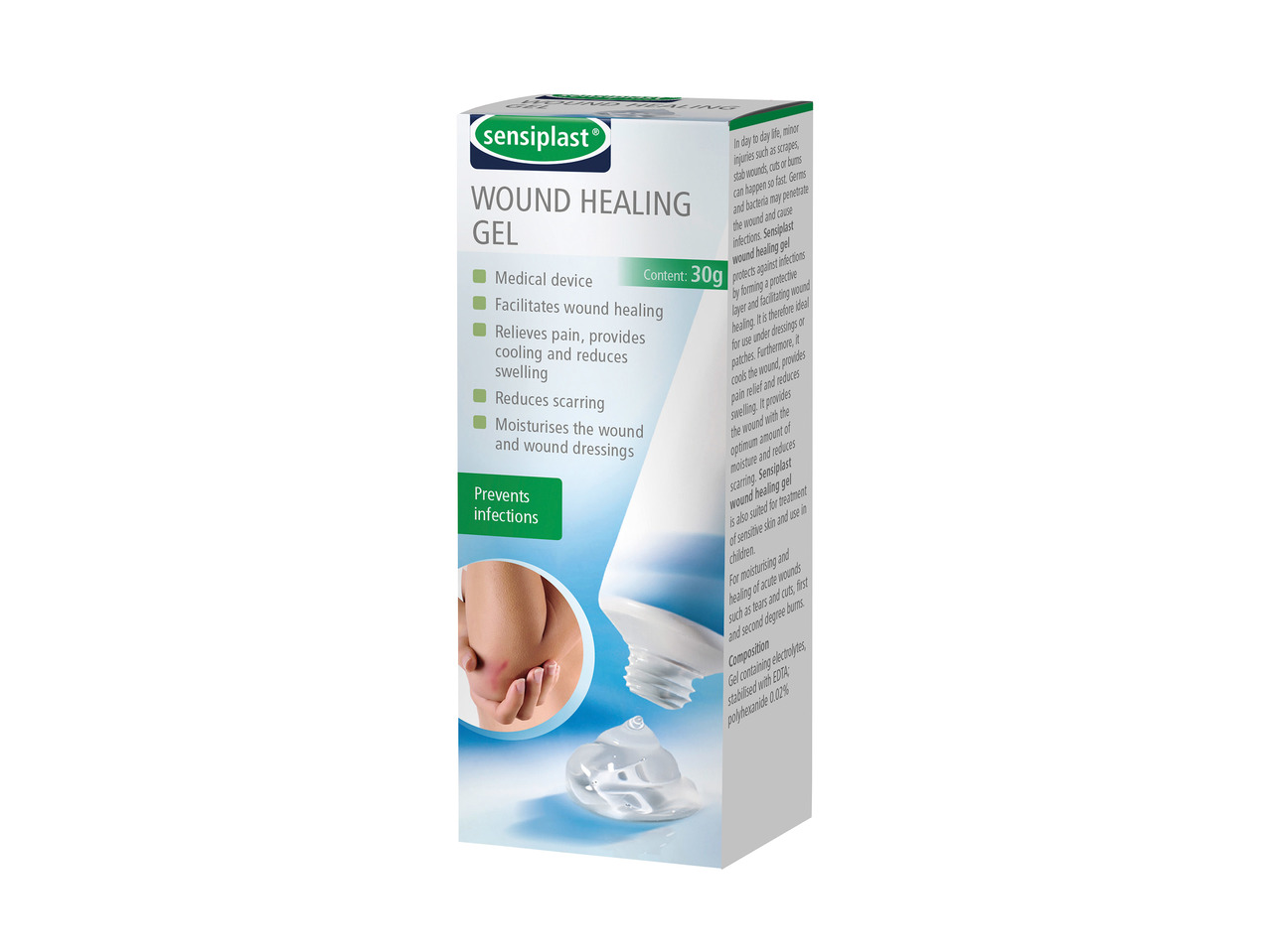 Sensiplast Wound Spray or Wound Healing Gel1