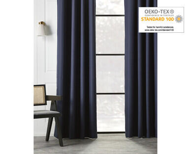 Block-out Eyelet Curtains 2pk