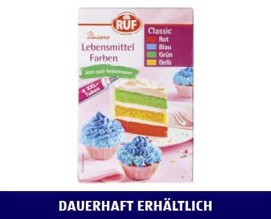 RUF 
 LEBENSMITTELFARBEN