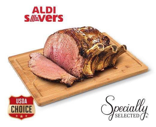 Specially Selected USDA Choice Bone In Ribeye Roast