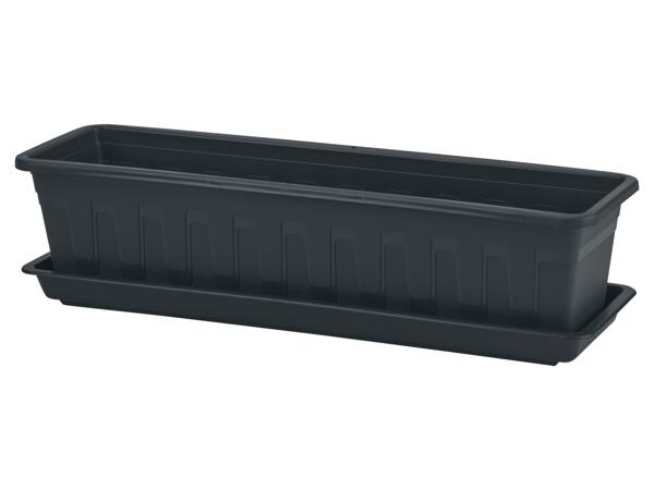 60cm Balcony Box With Tray