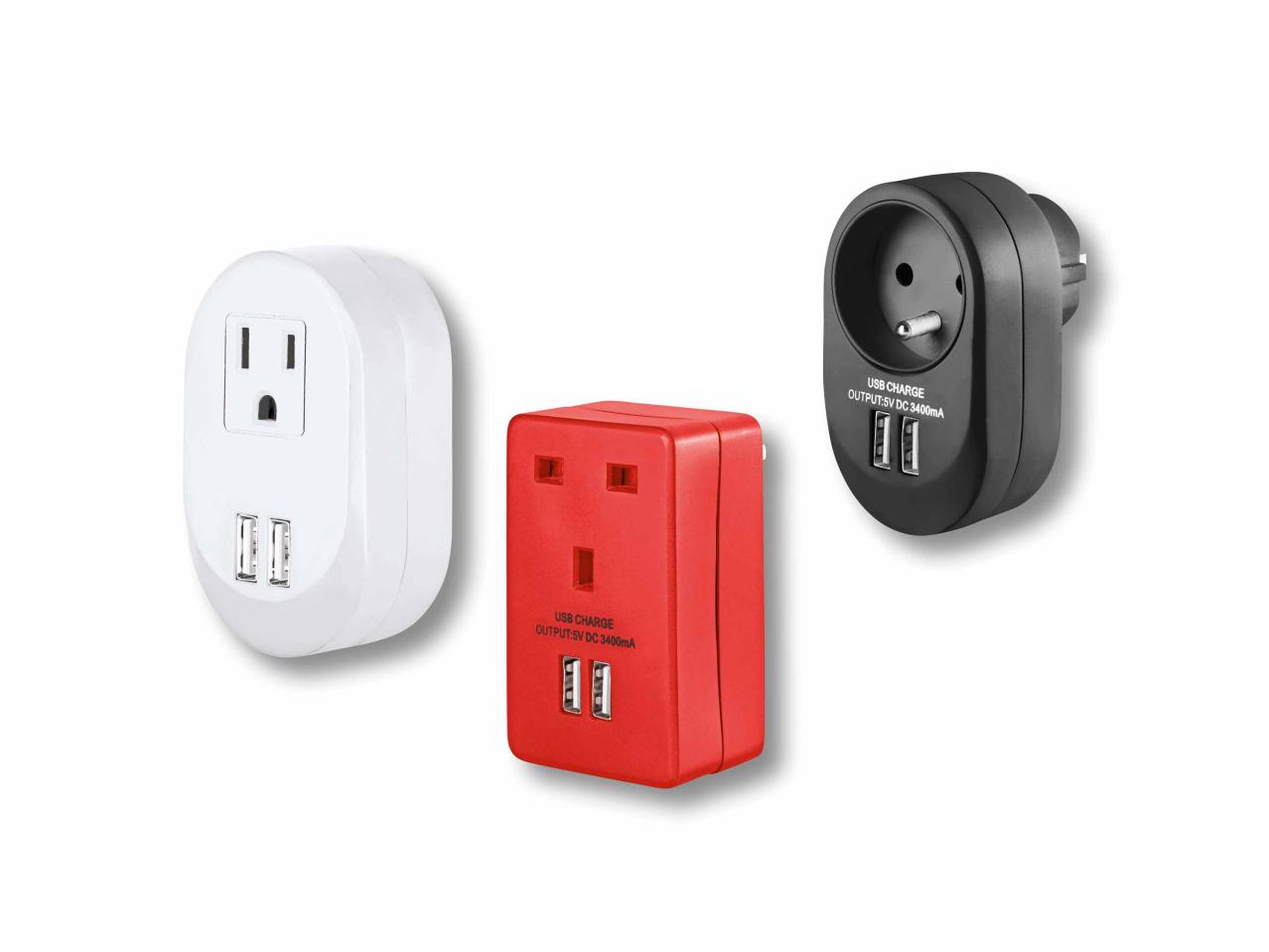 Prise électrique avec ports USB