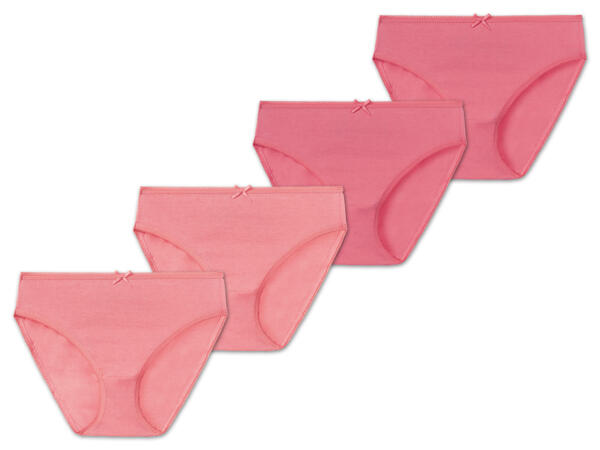 Mädchen Slip, 4 Stück