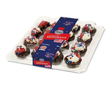 Two Bite 
 Patriotic Brownie Platter