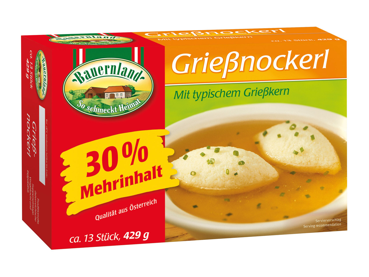 BAUERNLAND Grießnockerl