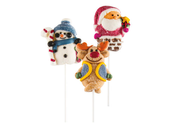 CHRISTMAS MALLOW POPS