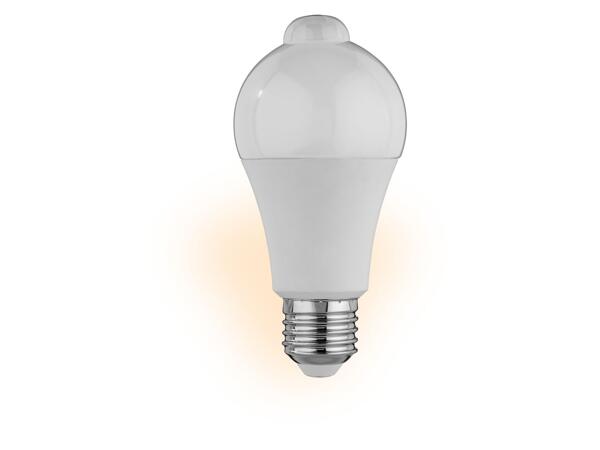 LED motion sensor bulb
