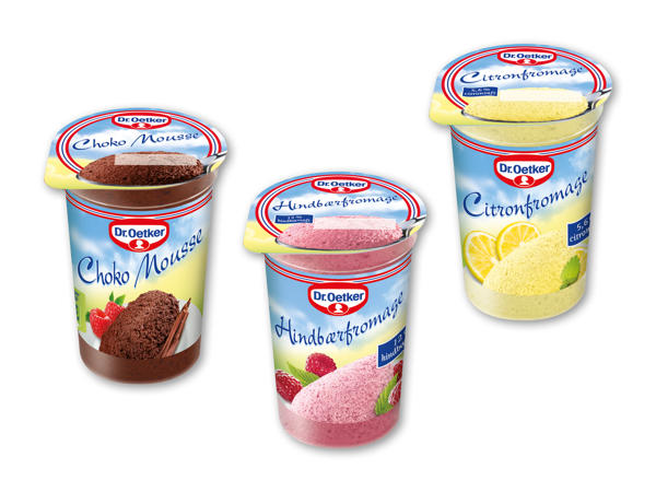 DR. OETKER Mousse eller fromage