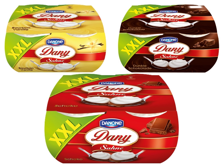 DANONE Dany Sahne 8x 115 g
