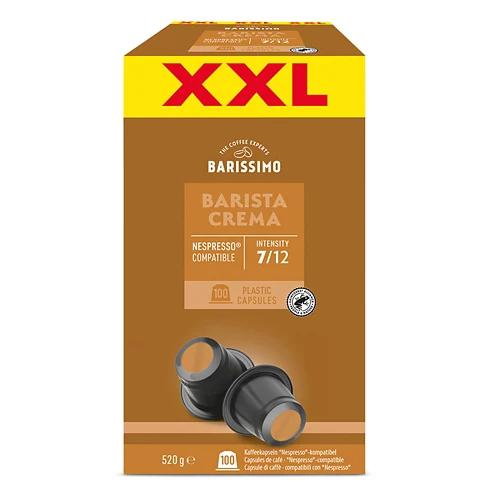BARISSIMO Kaffeekapseln XXL, Crema