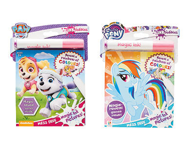Inkredibles Magic Ink Pictures Licensed Activity Pads
