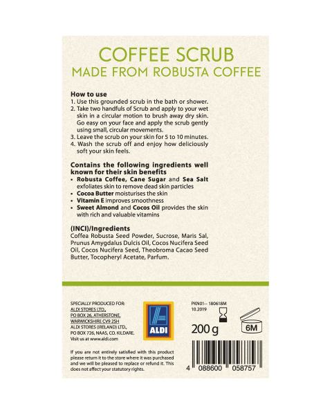 Coffee Body Scrub Coconut