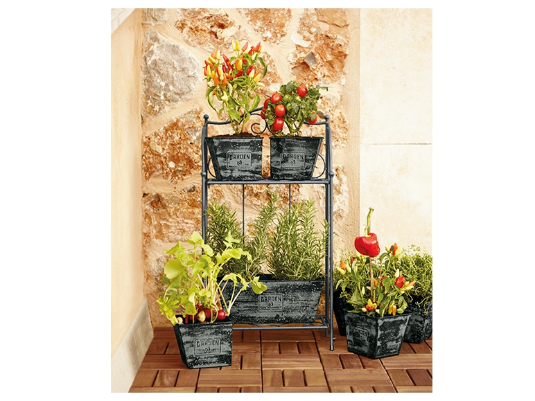 FLORABEST Metal Flower Pot Stand
