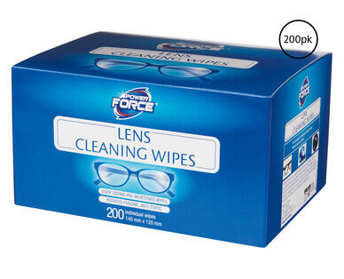 Lens Cleaning Wipes 200pk