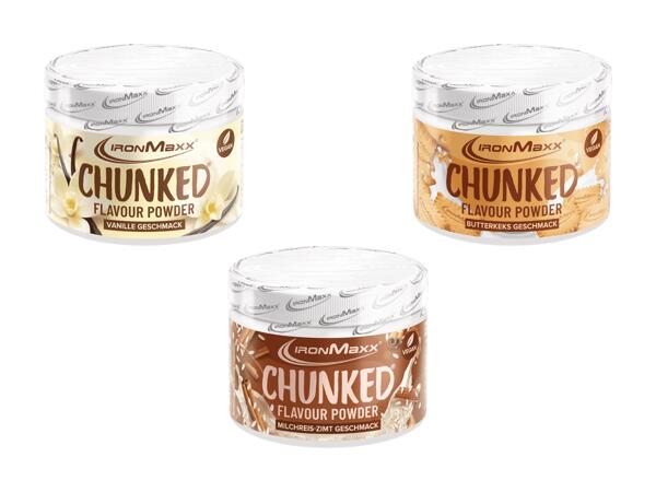 Chunked flavour powder